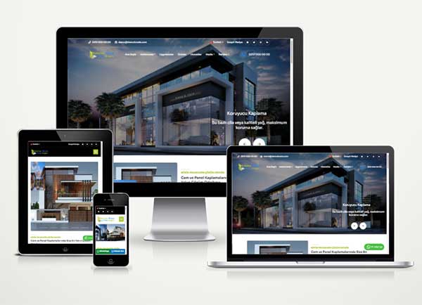 Dış Cephe Web Sitesi Paketi Exterior
